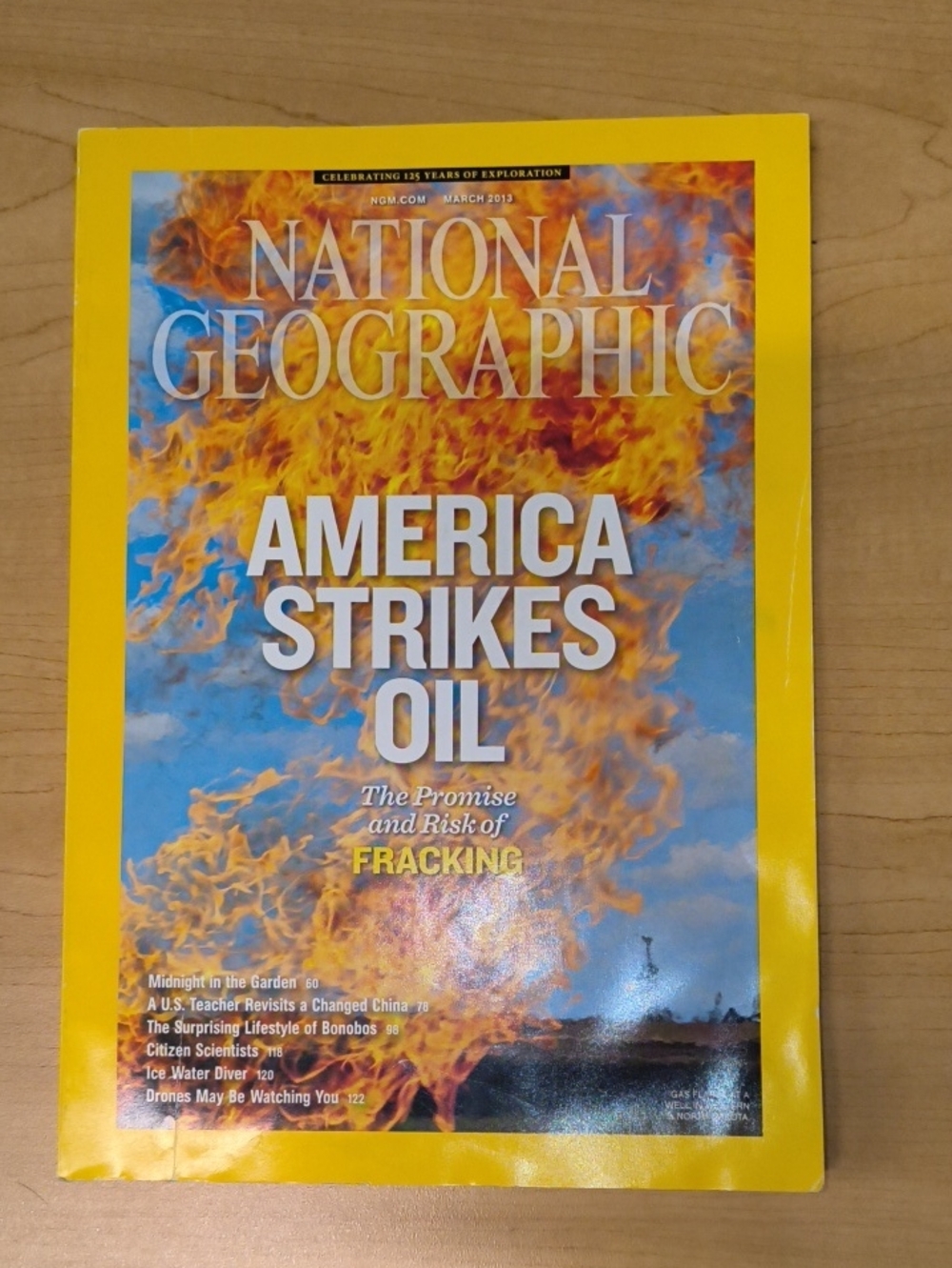 National Geographic Magazine March 2013 America Strikes Oil